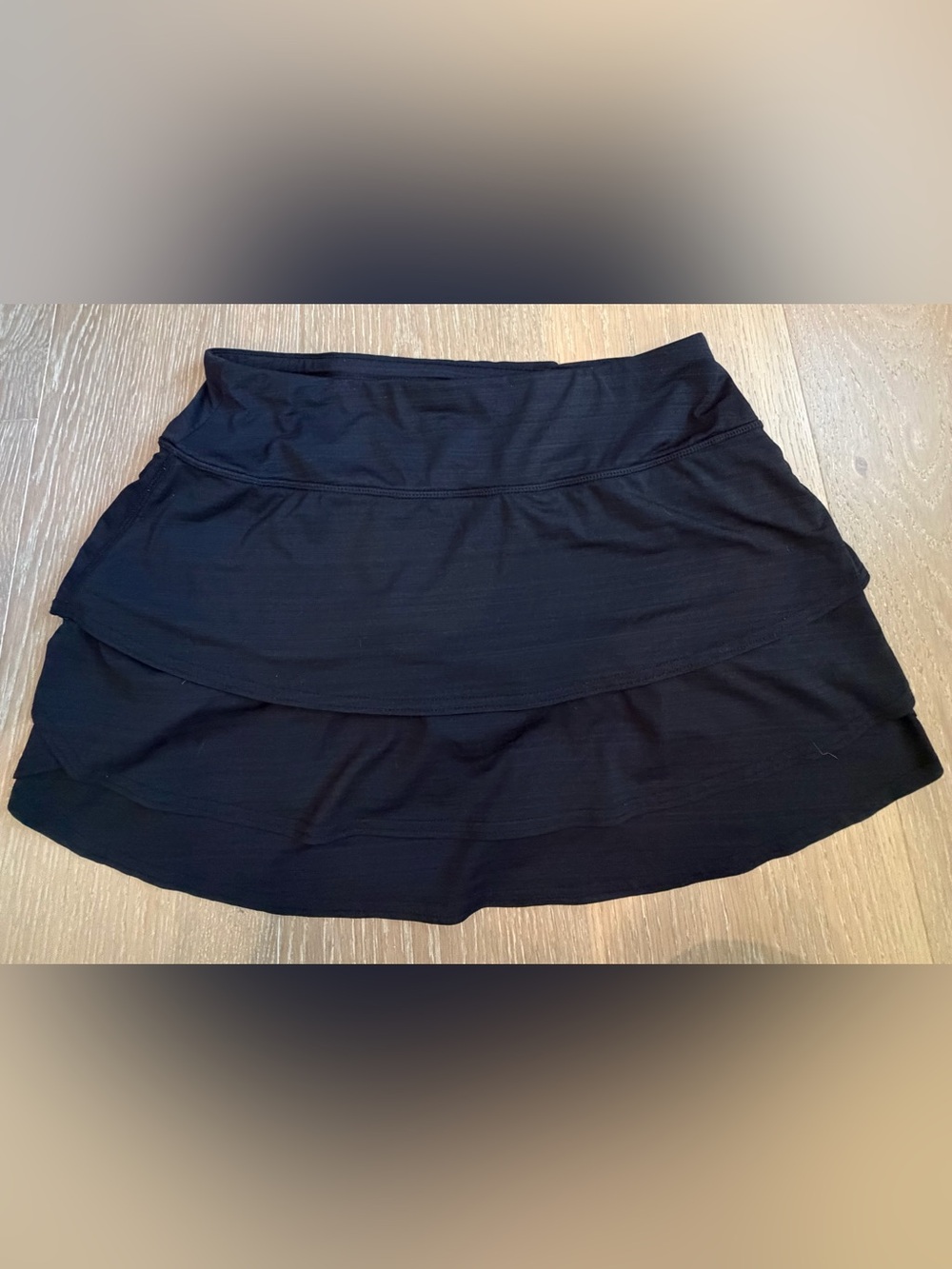 Athleta Women’s Black Tiered Active Skirt
